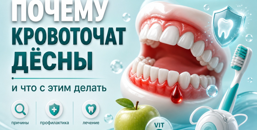 почему кровоточат десна