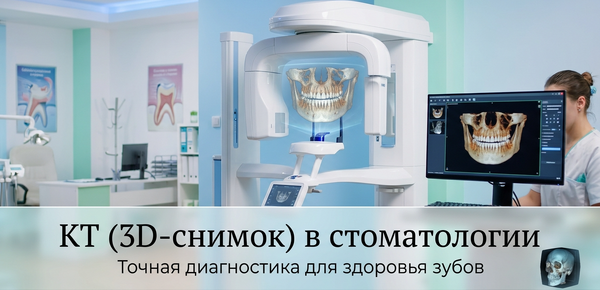 КТ (3D-снимок) в стоматологии