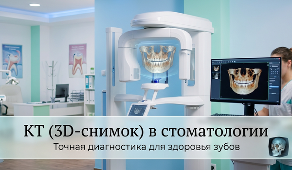 КТ (3D-снимок) в стоматологии