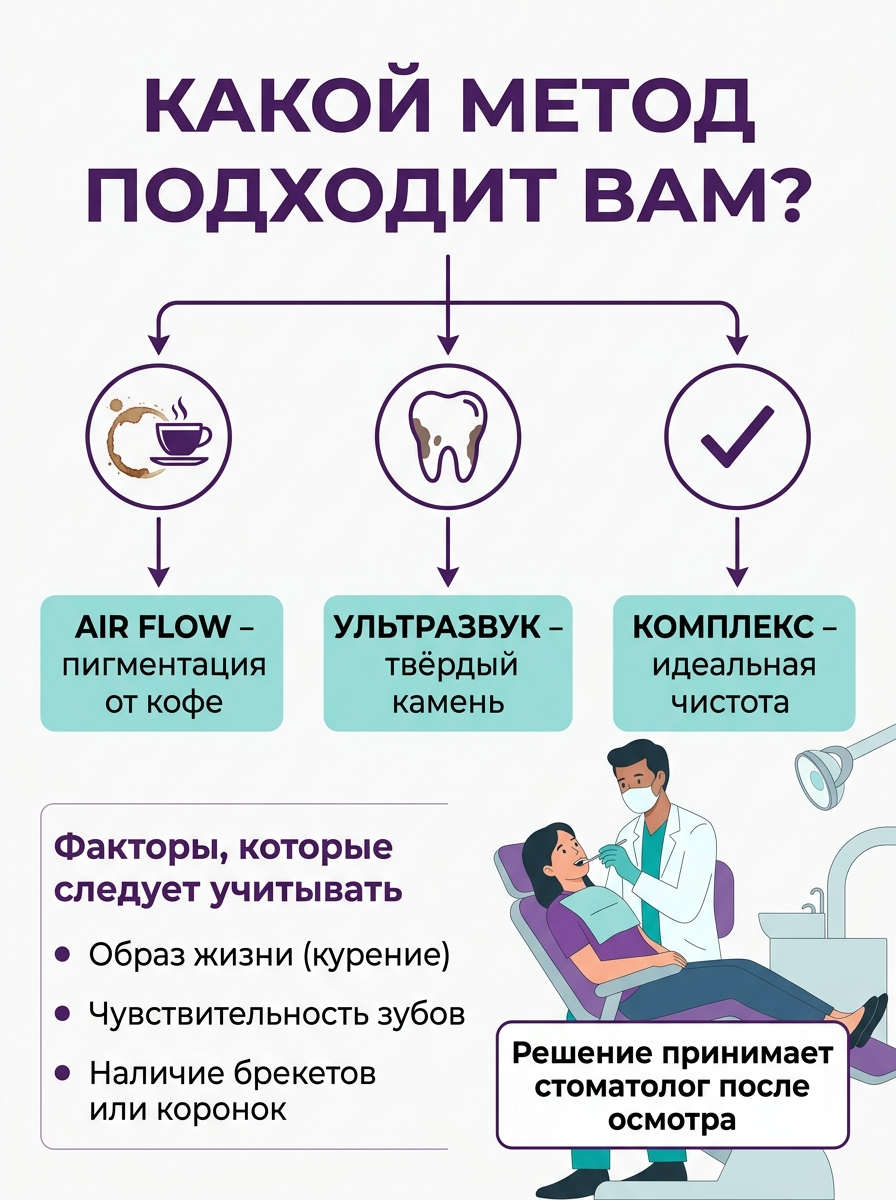 как выбрать метод